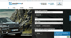 Desktop Screenshot of czescidobmw.pl